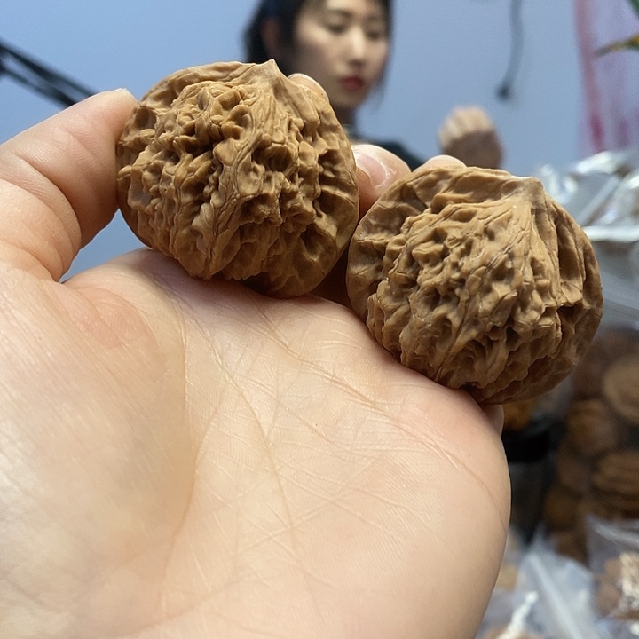 把件文玩核桃43老款狮子头