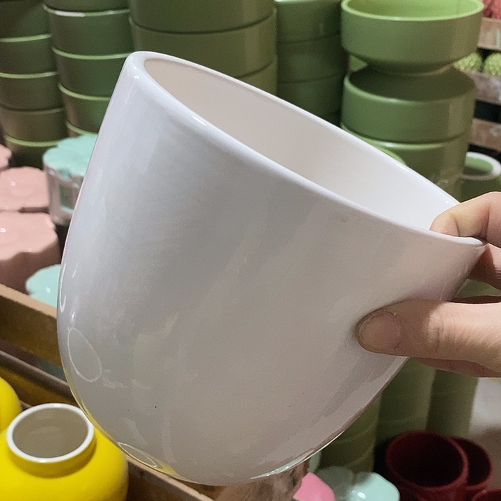 摆件陶陶盆有孔 瑕疵介意勿拍