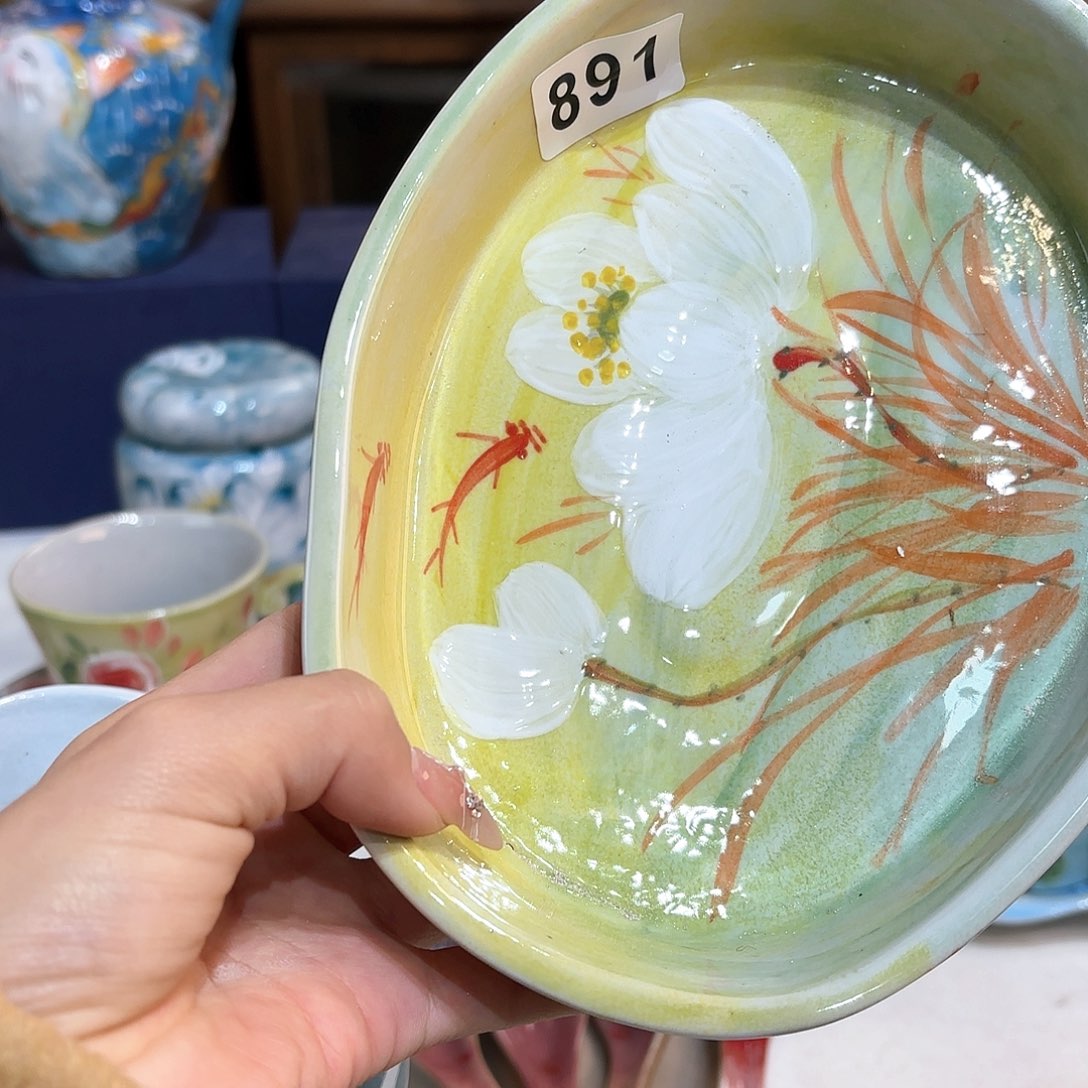 景德镇手绘高温釉下彩陶瓷茶具