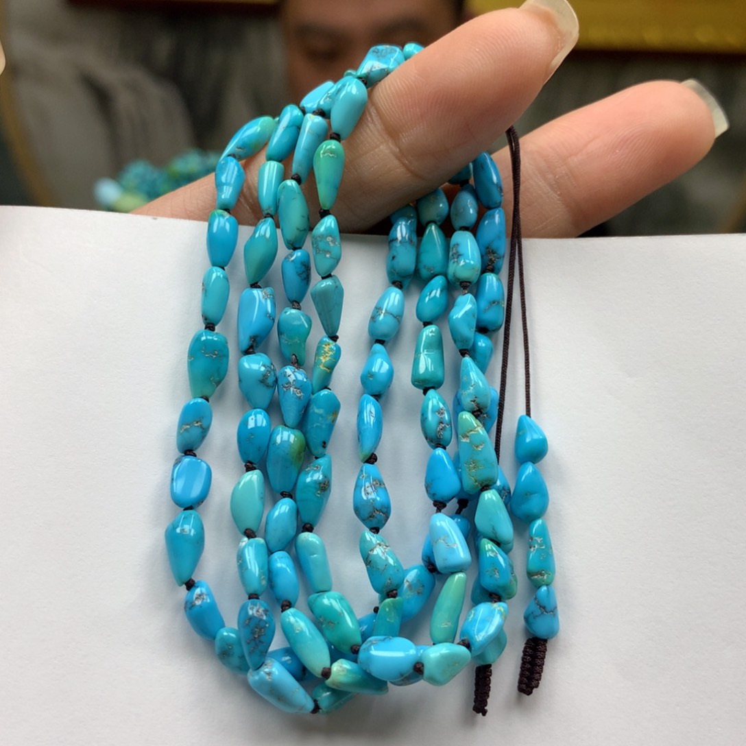 绿松石长链未镶嵌