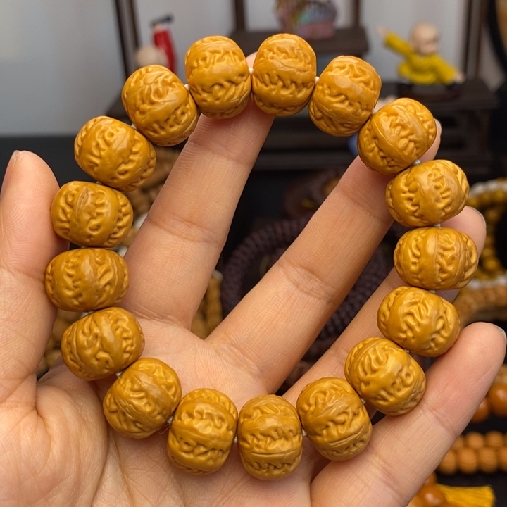 猴头核桃吊坠猴头