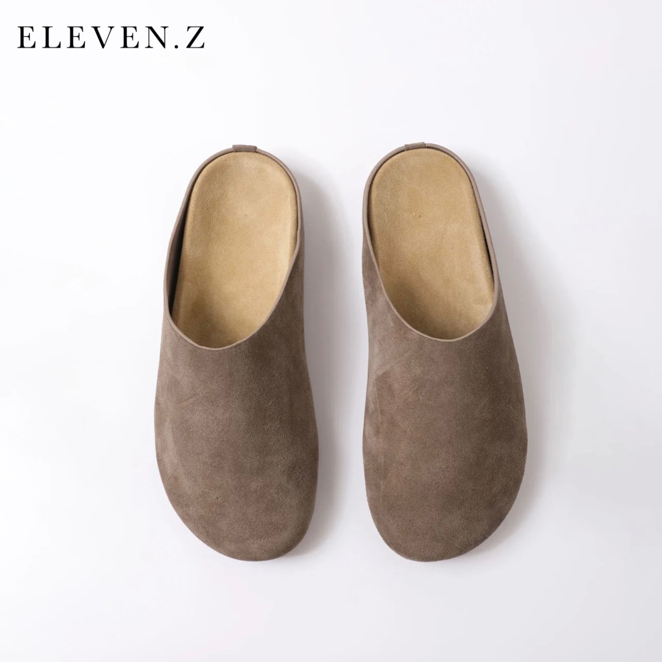 ELEVEN.Z 浅灰勃肯鞋