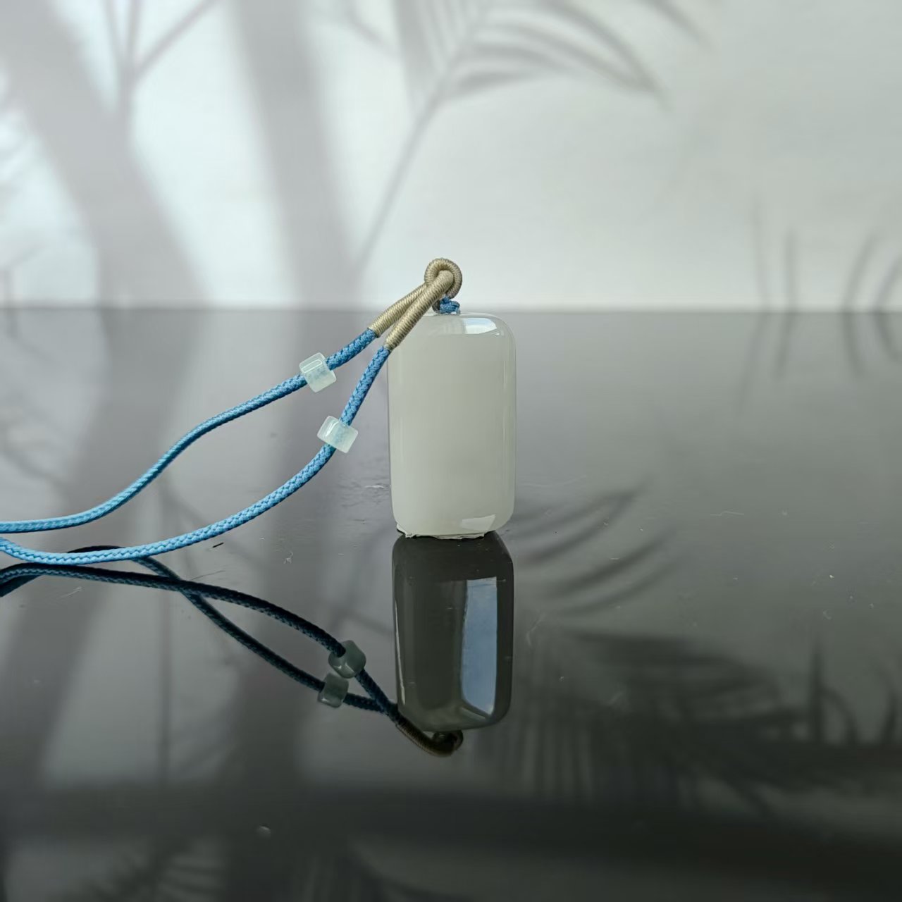 X和田玉无事牌吊坠0721