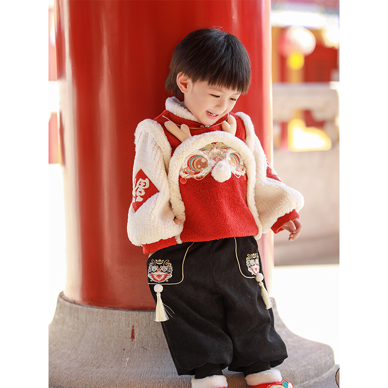 【福龙】拜年服男童年末清