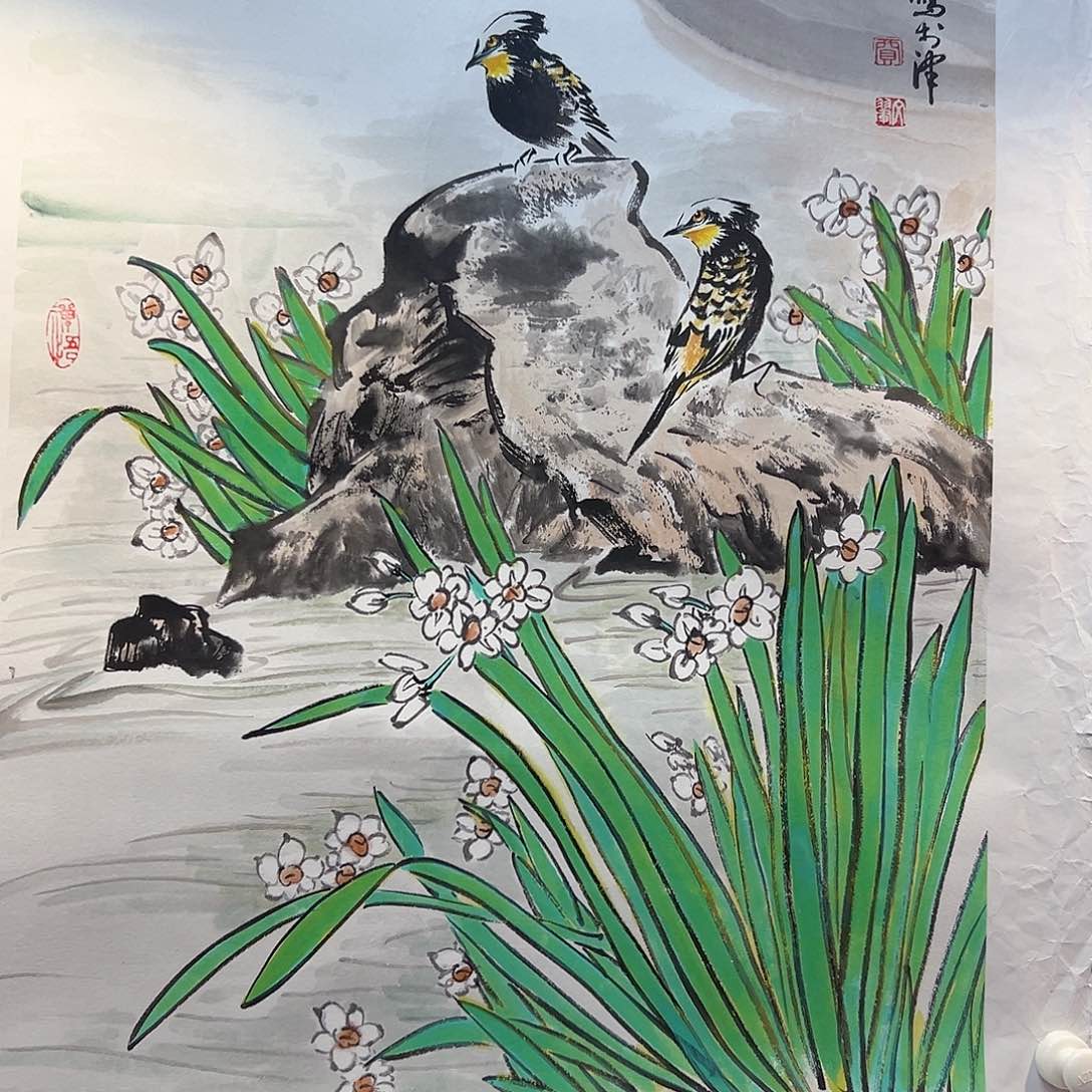国画贾文辉福利做品
