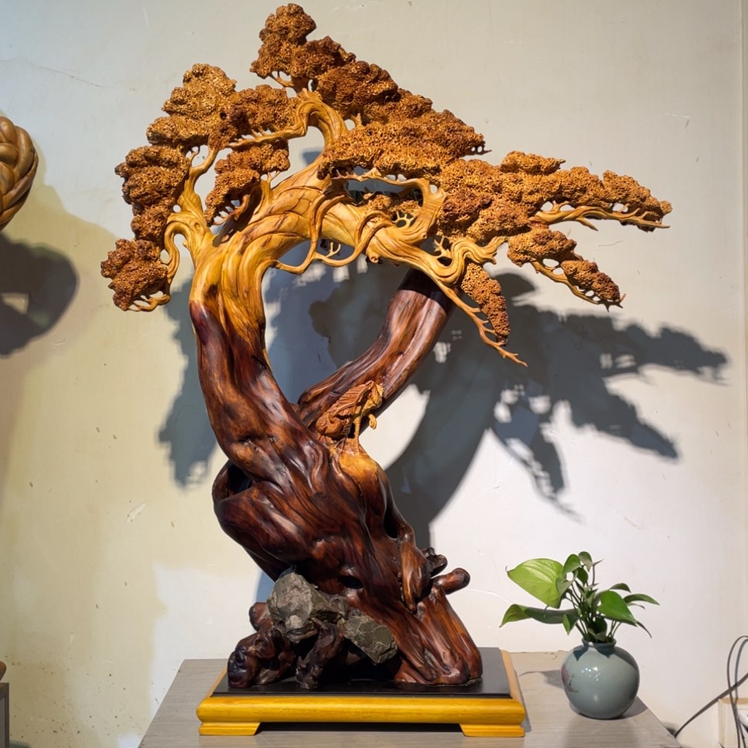 香榧木崖柏包石精品