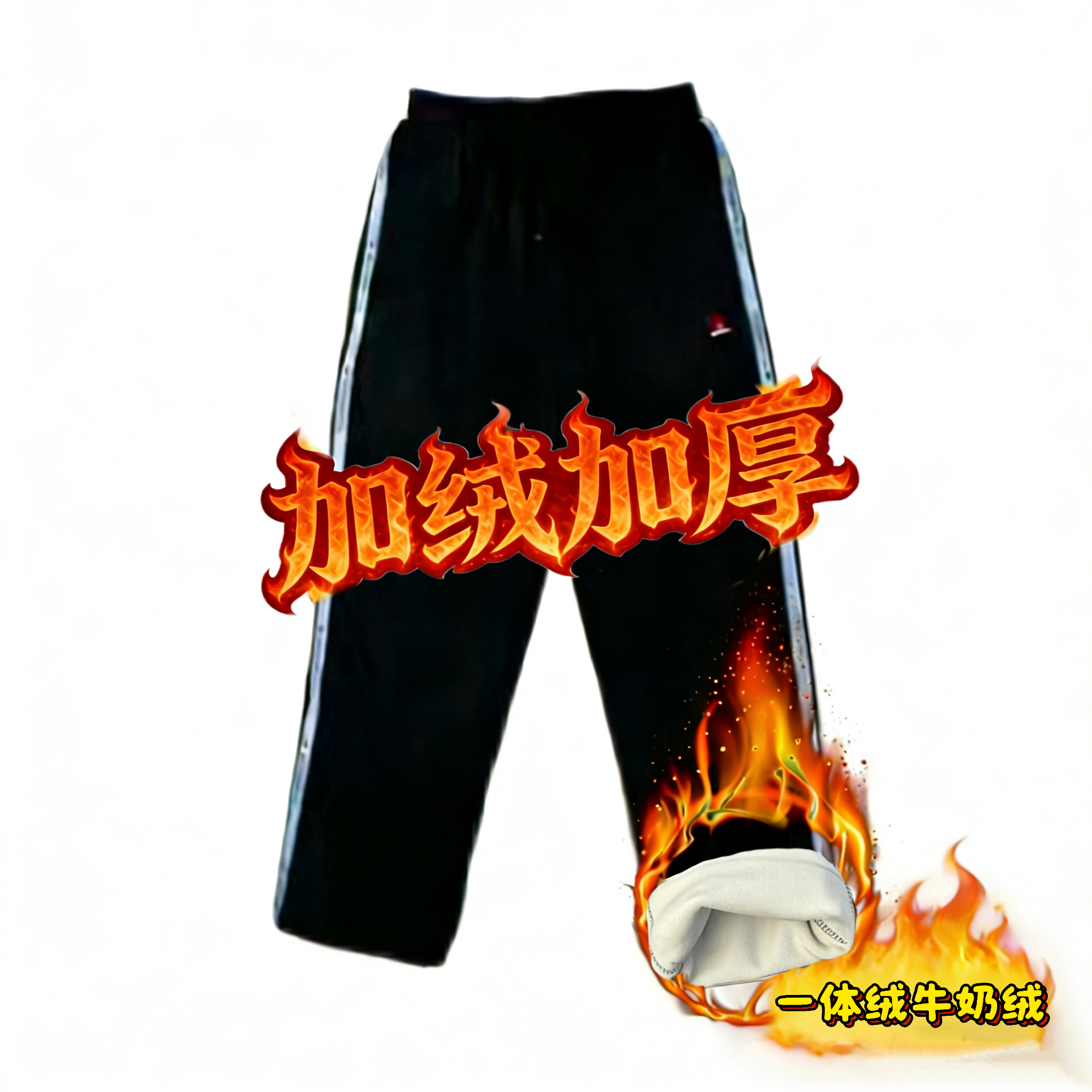 南宁市中小学校服特价加绒裤（加厚牛奶绒）