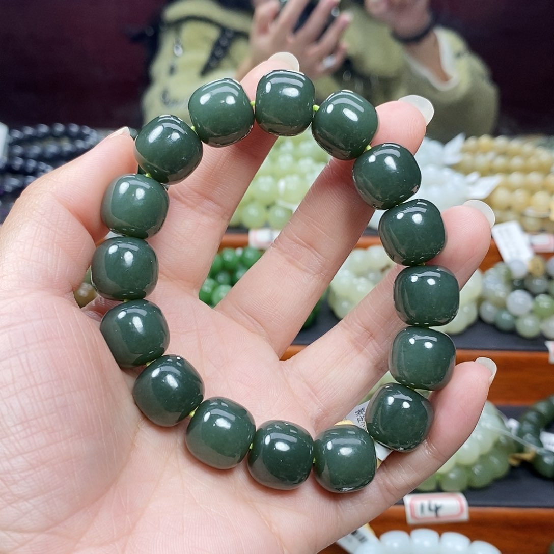 和田玉手链未镶嵌