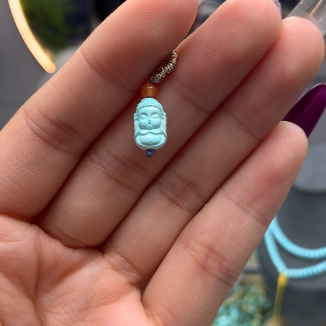 绿松石挂件未镶嵌