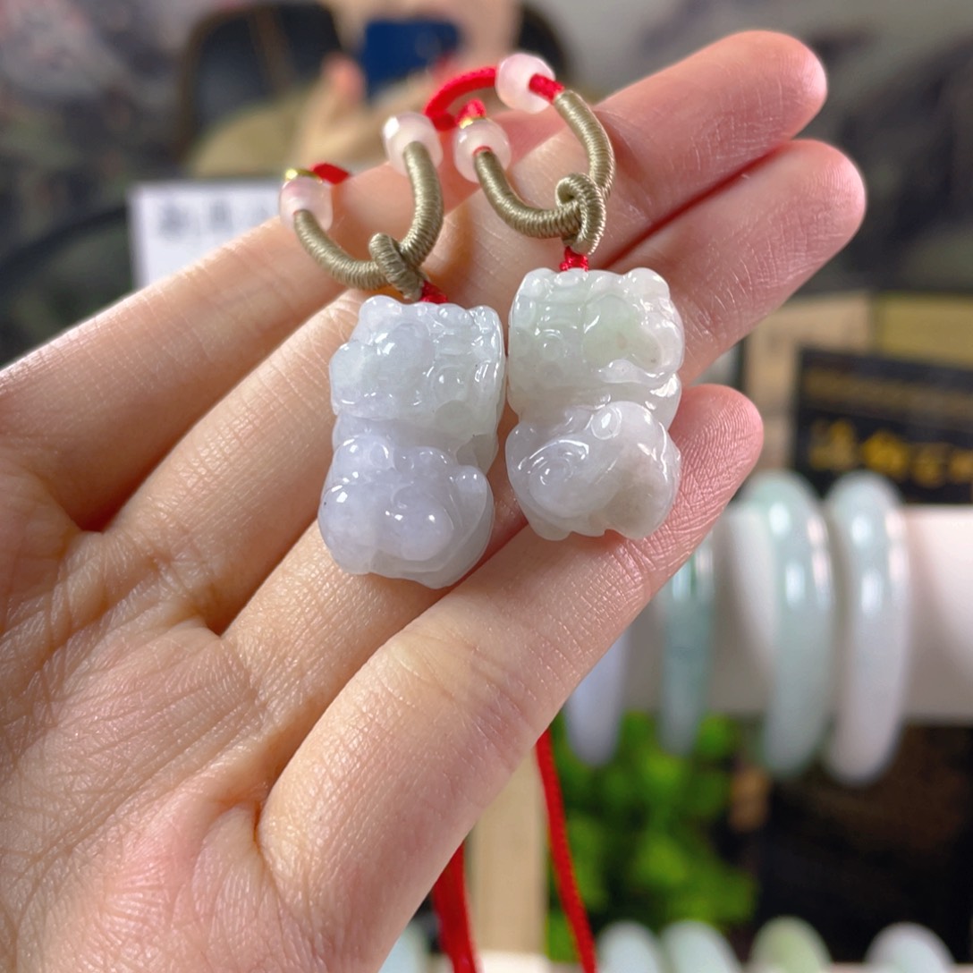 翡翠颈饰未镶嵌多样性发1