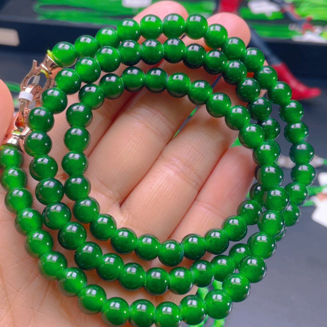 翡翠项链未镶嵌，1