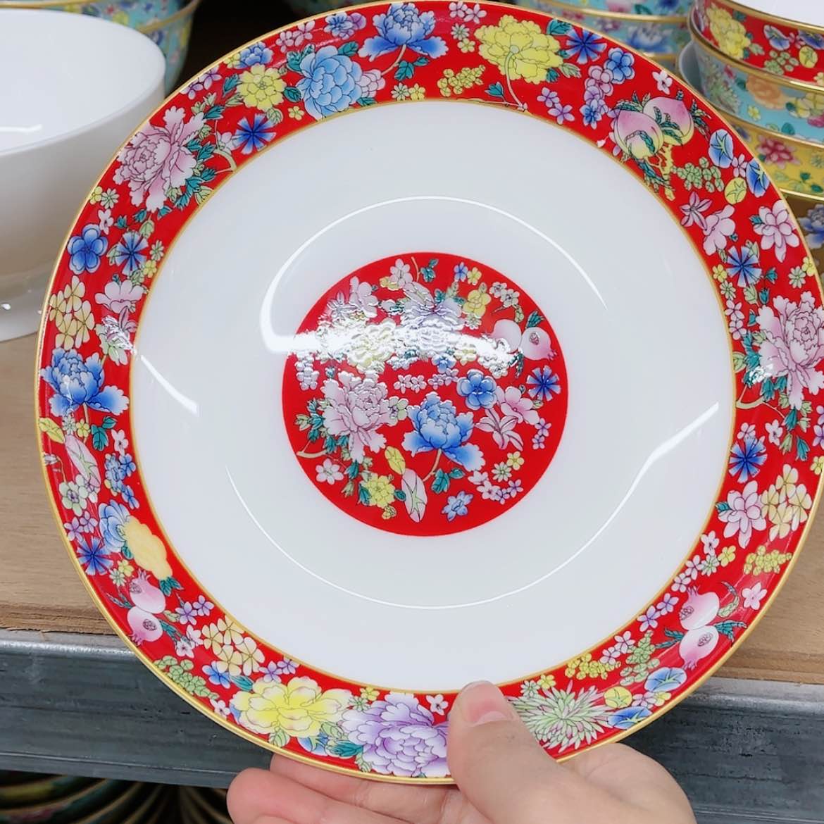 【闪购商品】珐琅8寸1个……………………