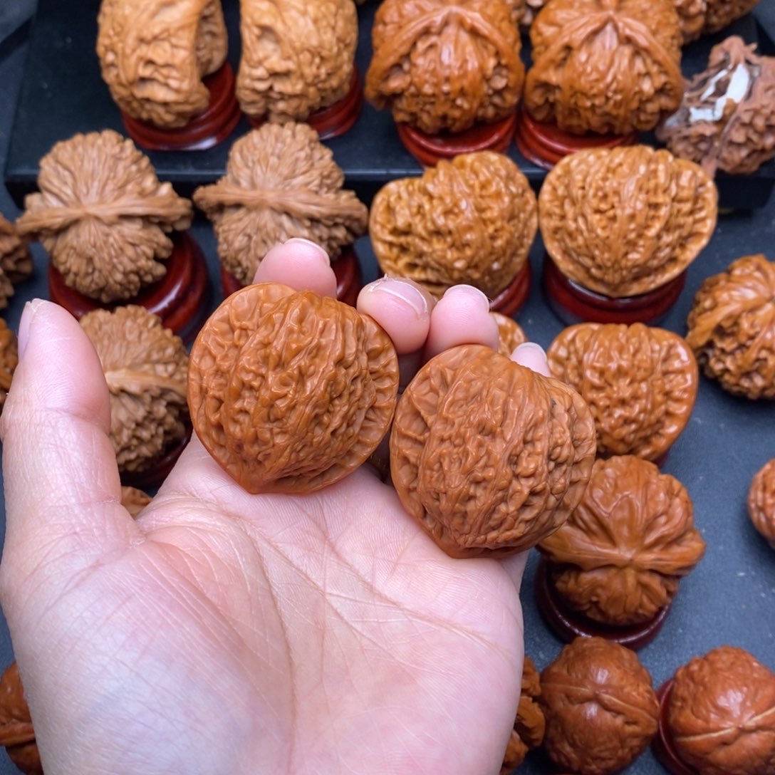 把件文玩核桃39公子帽