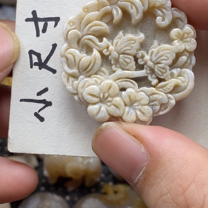 硅化珊瑚（珊瑚玉）未镶嵌颈饰