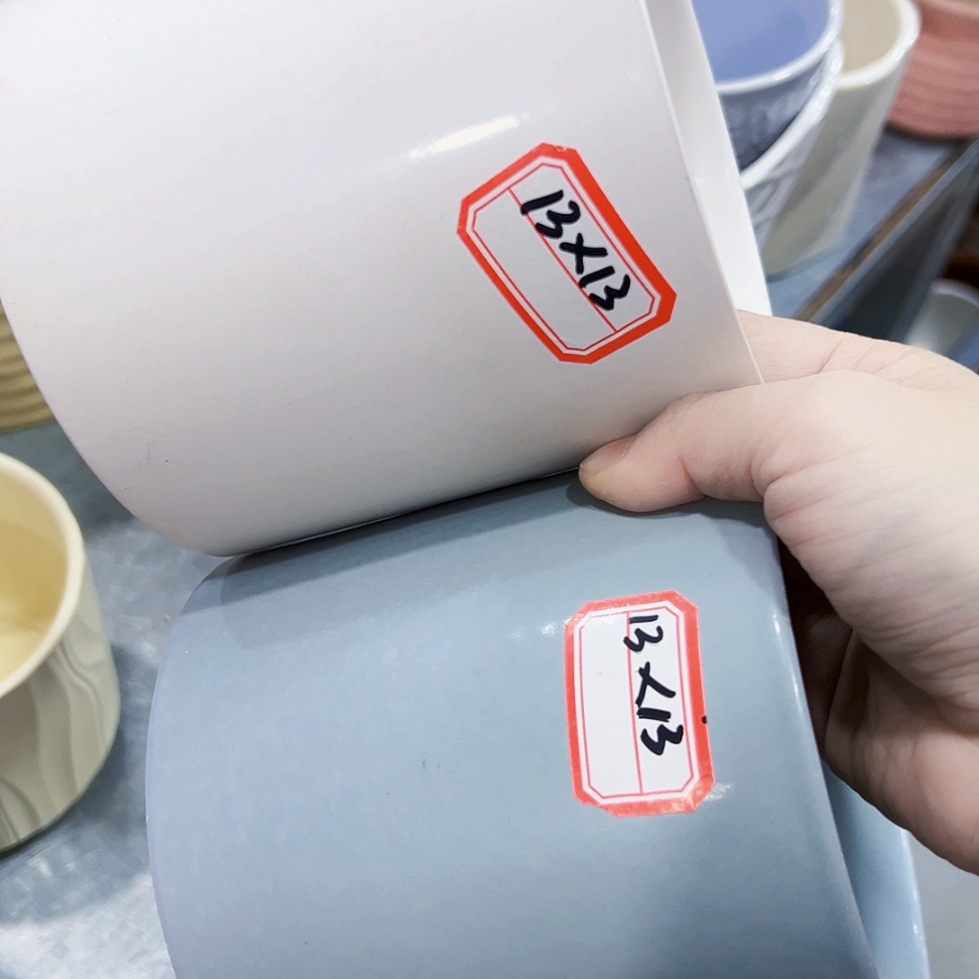 外贸尾单陶瓷花盆凑单10米包邮