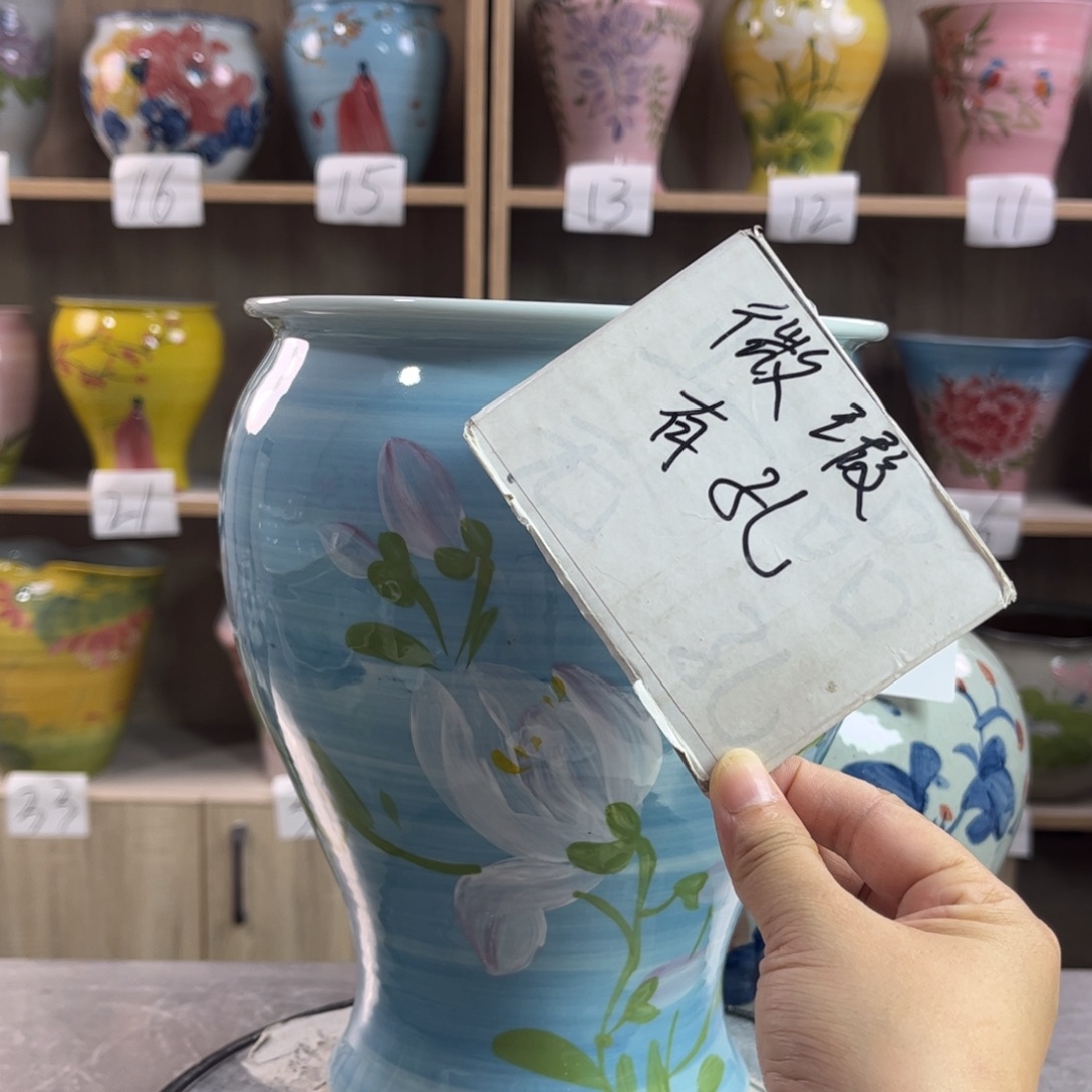 景德镇陶瓷花盆花盆