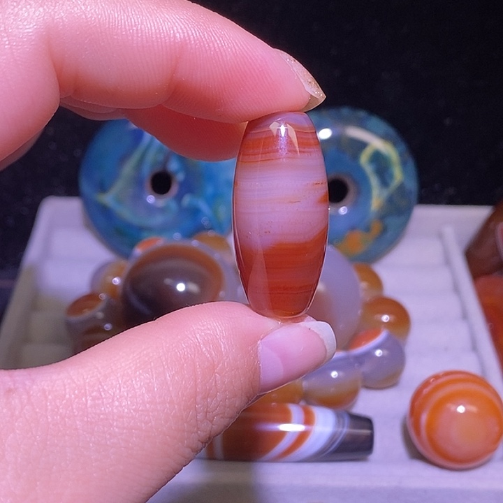 玛瑙/玉髓未镶嵌颈饰