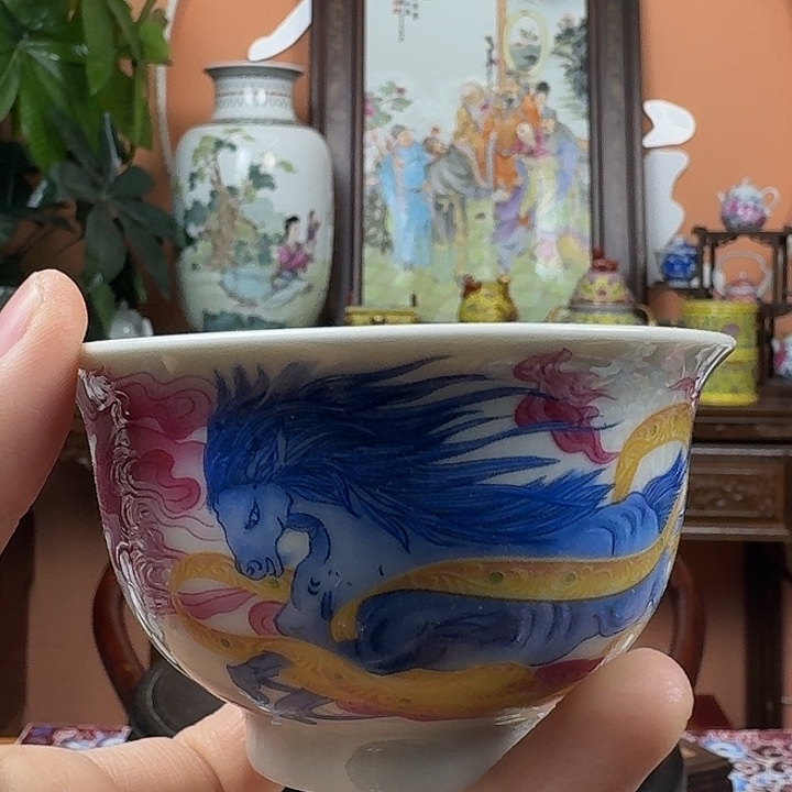 陶其他景德镇陶瓷手工杯子