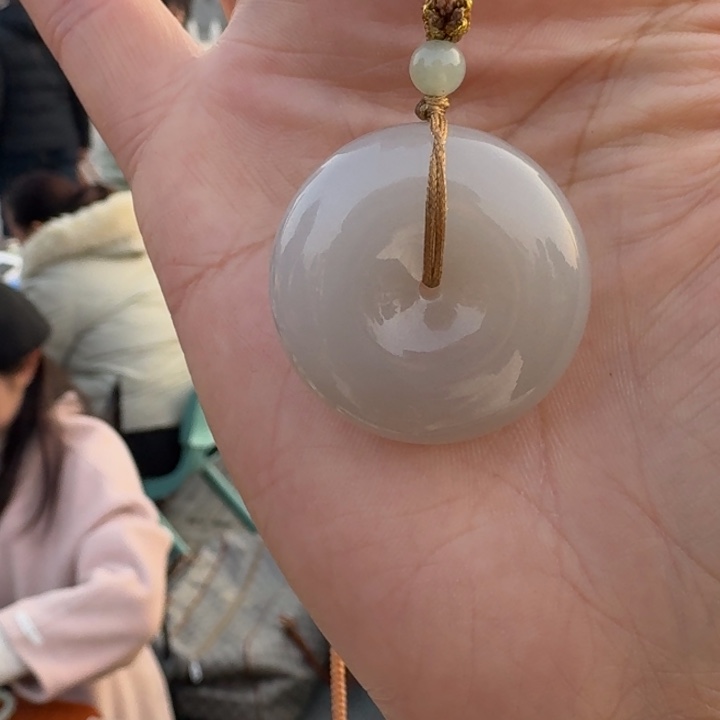 和田玉未镶嵌颈饰菲30