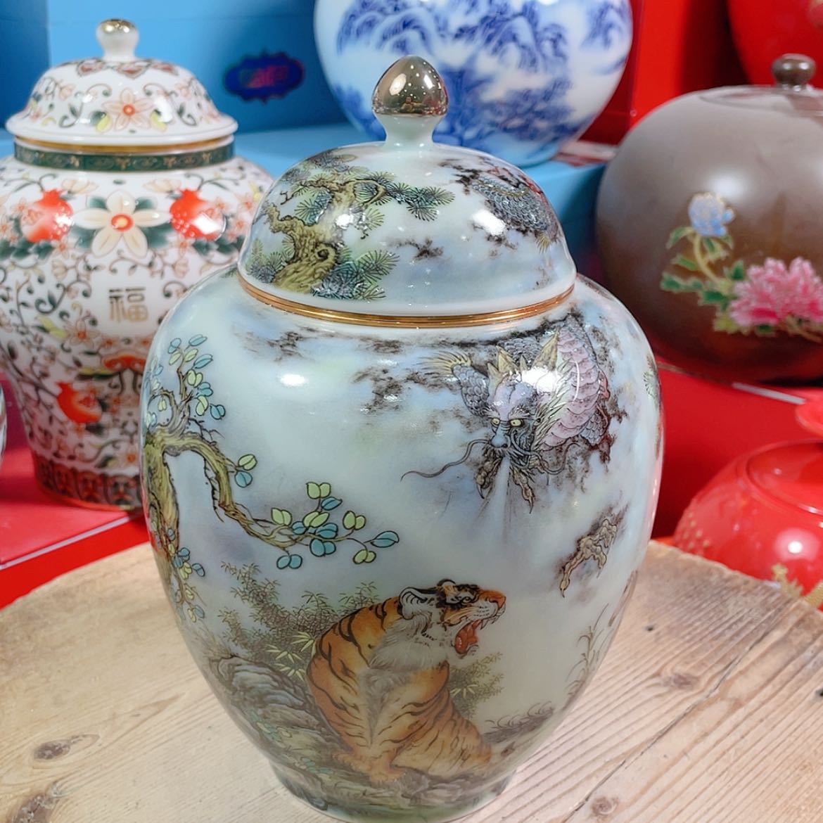 【闪购商品】罐陶瓷茶叶罐密封罐