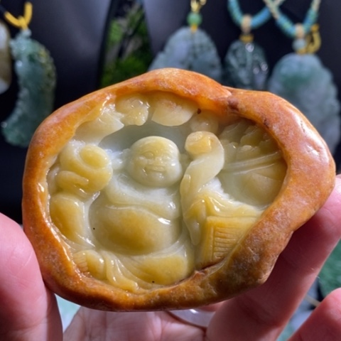 【闪购商品】颈饰未镶嵌翡翠佛