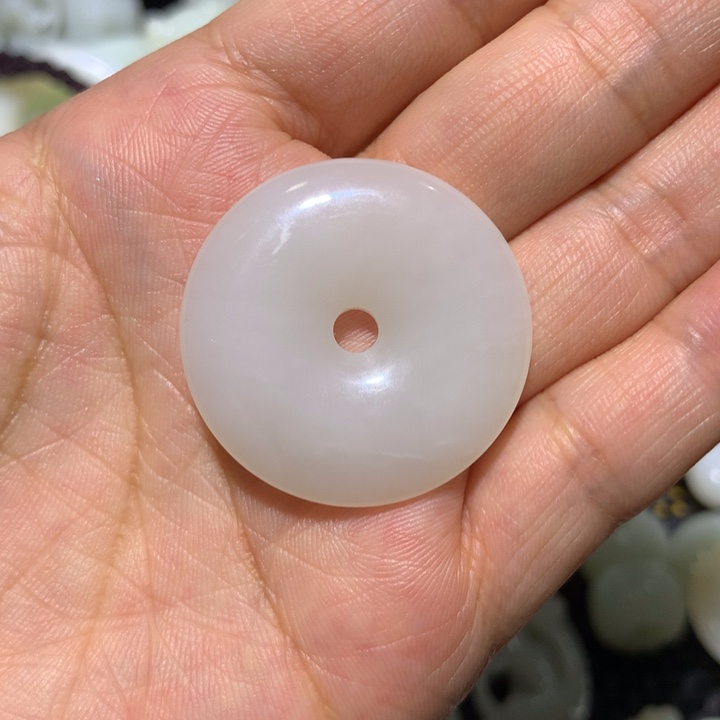 和田玉（白玉）颈饰未镶嵌浙*沈