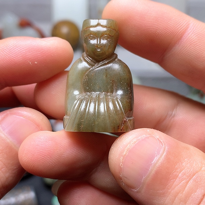 和田玉挂件未镶嵌