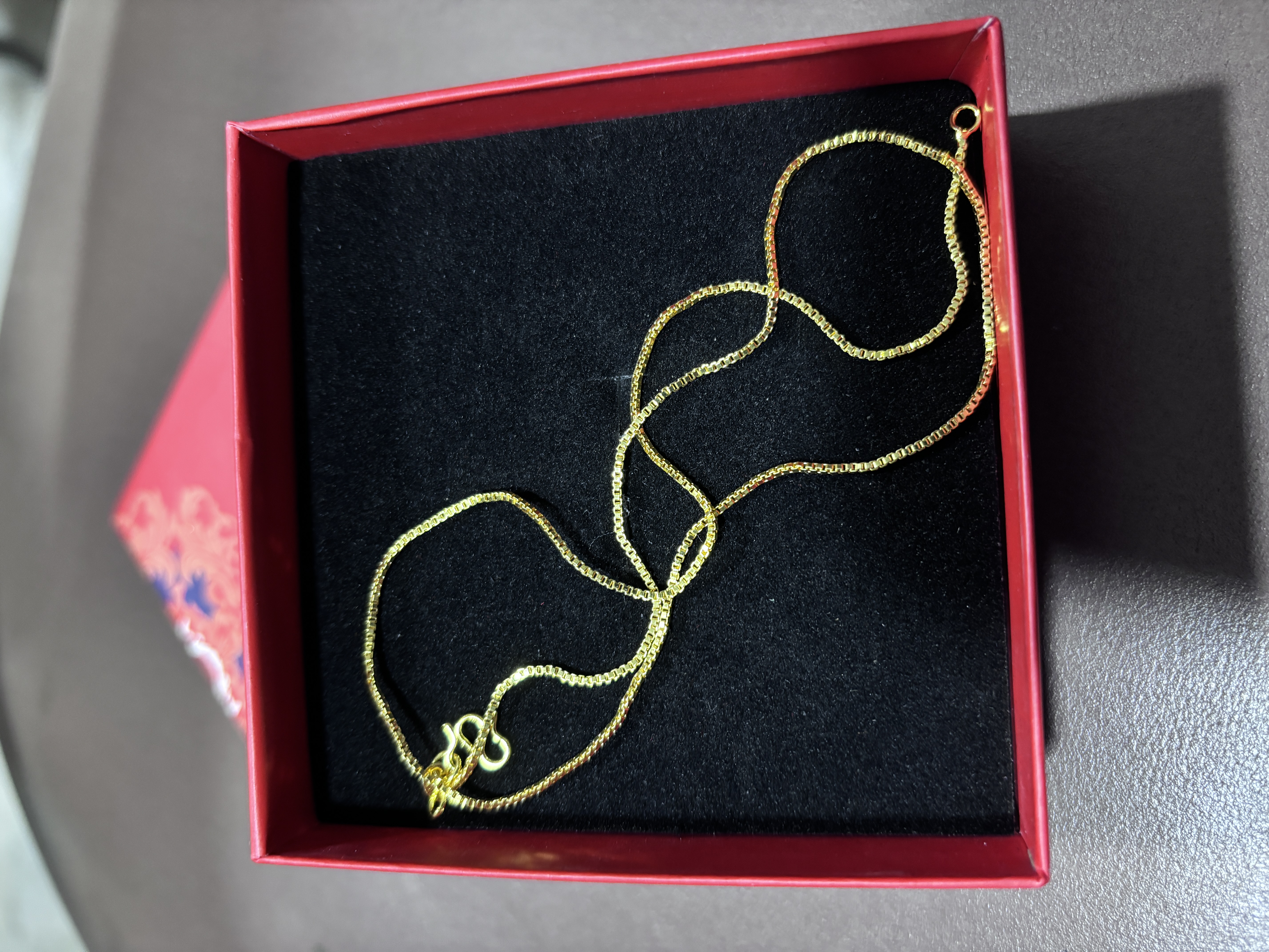 A636  远方专属  精工金色素款项链