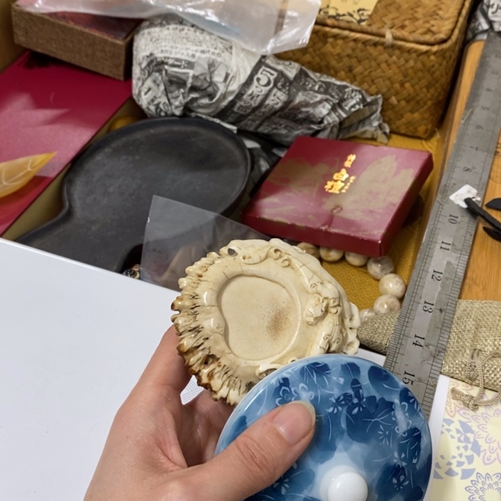 瓷片哈中古工艺品树脂