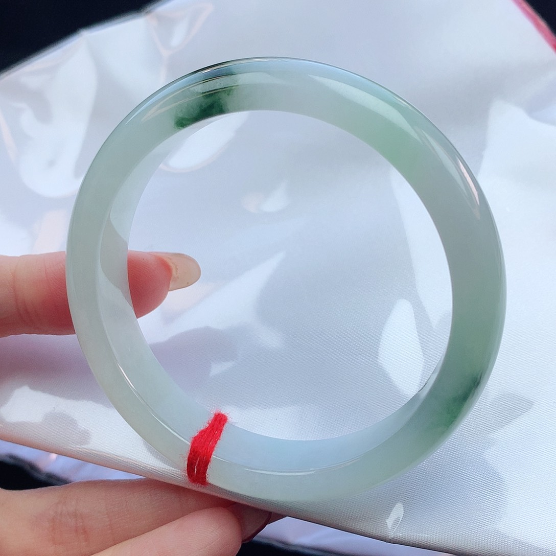 翡翠手镯未镶嵌56圈口800008