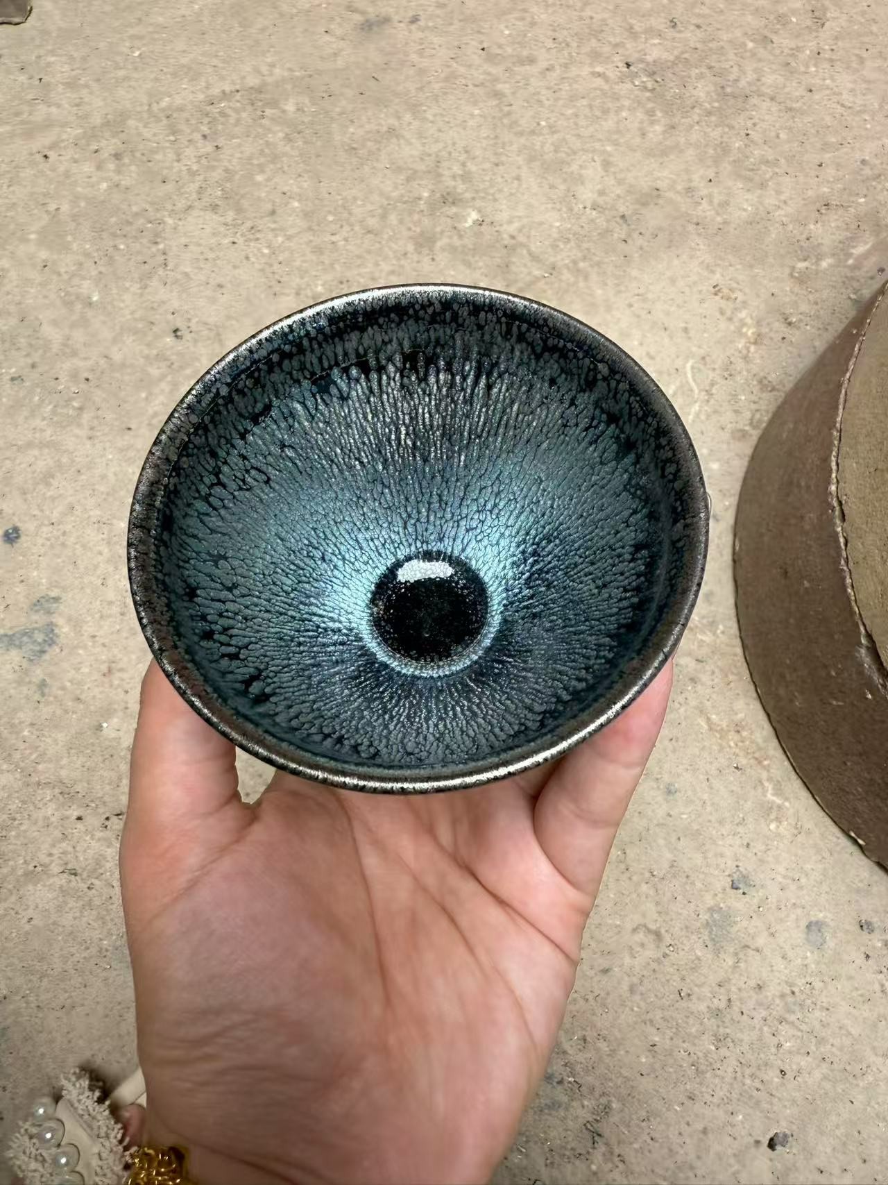 茶器茶杯 银毫束口