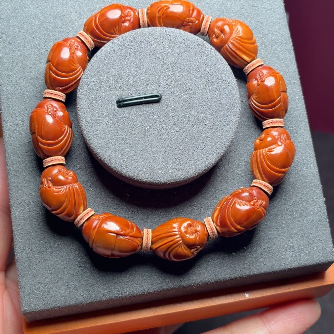 橄榄核手串阿福小幸福