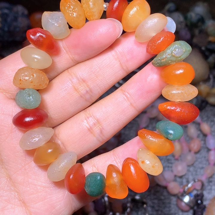 玛瑙/玉髓珠宝半成品未镶嵌