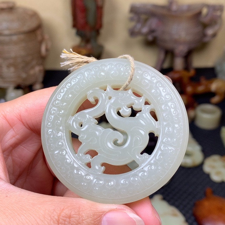 和田玉挂件未镶嵌