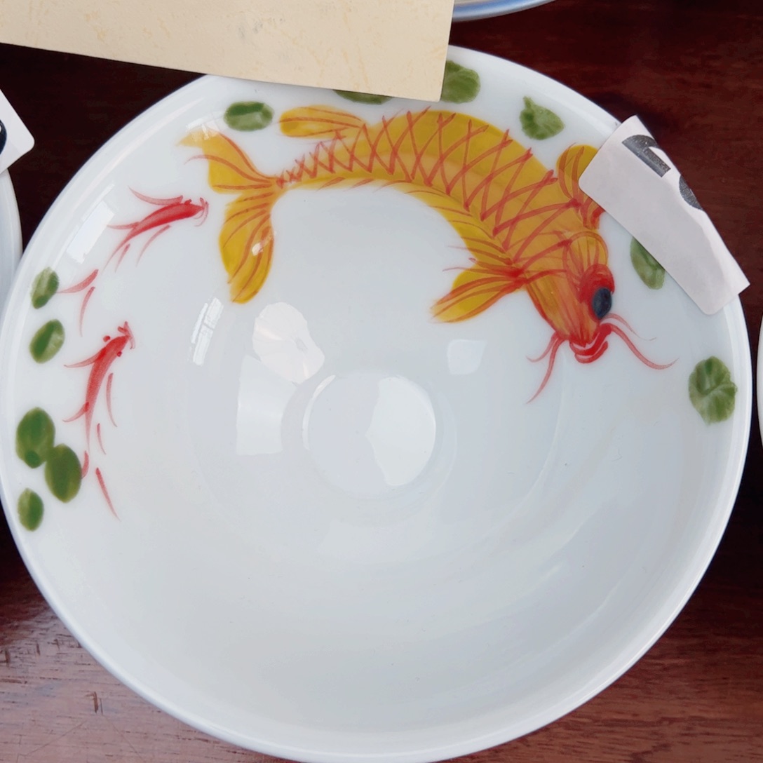 瓷片景德镇瓷器手工手绘制作