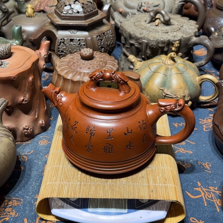 文***东茶壶紫砂 紫砂。         