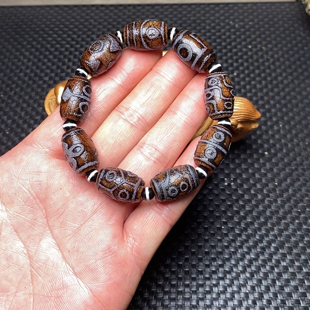 玛瑙/玉髓手链未镶嵌啊*