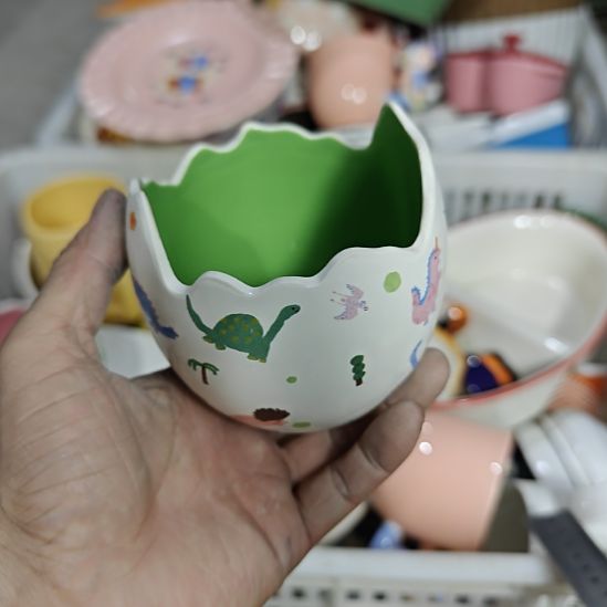 瓷片陶瓷杯碗盘微瑕介意慎拍