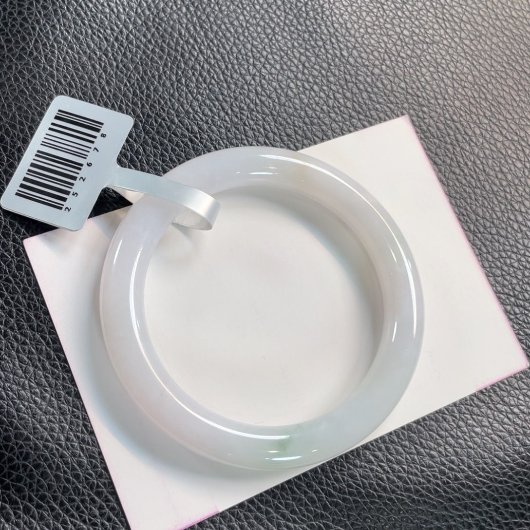 翡翠未镶嵌手镯146号 55圆条