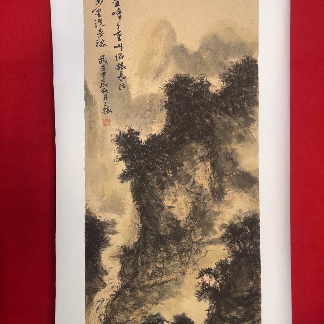 国画手绘国画作品