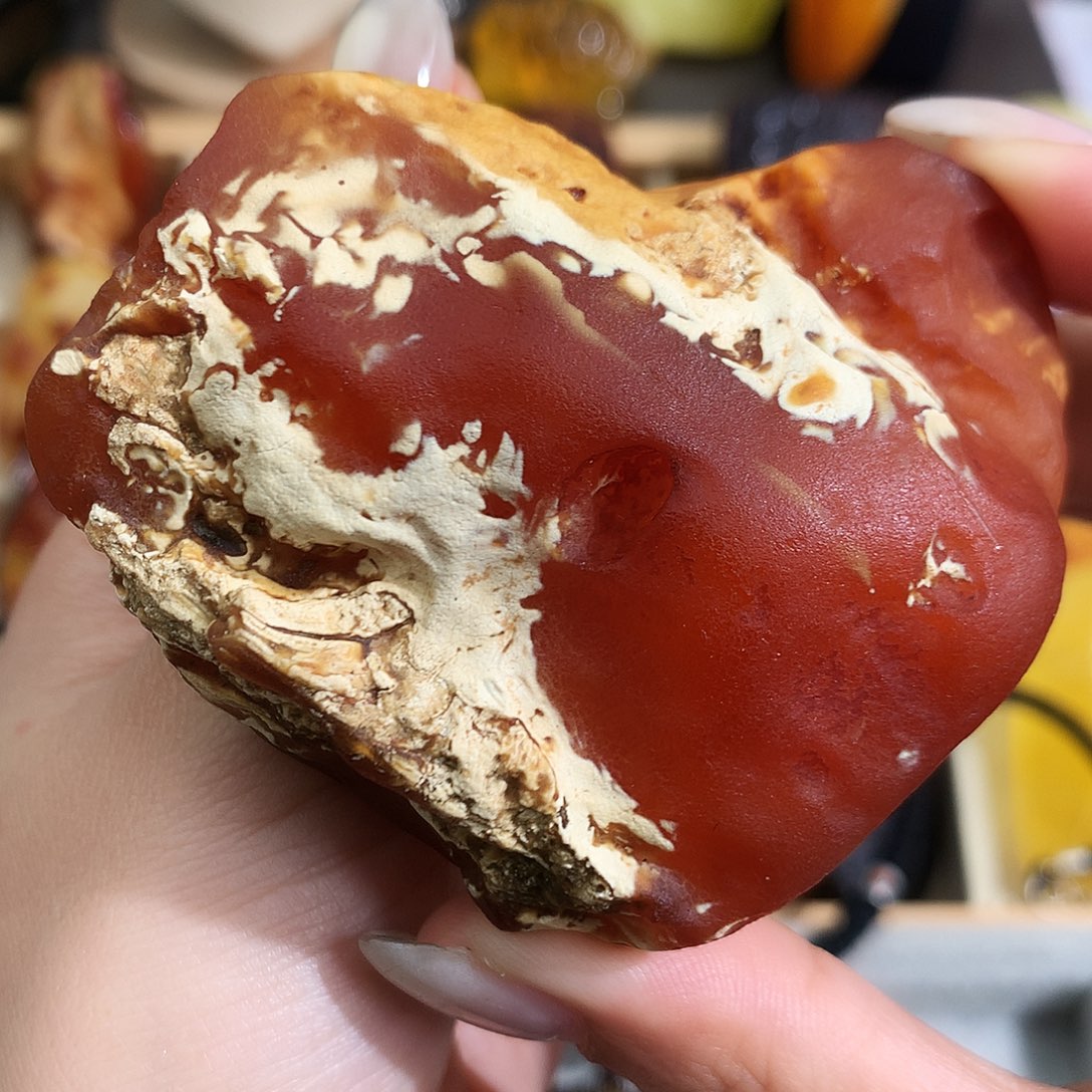 未镶嵌琥珀裸石我