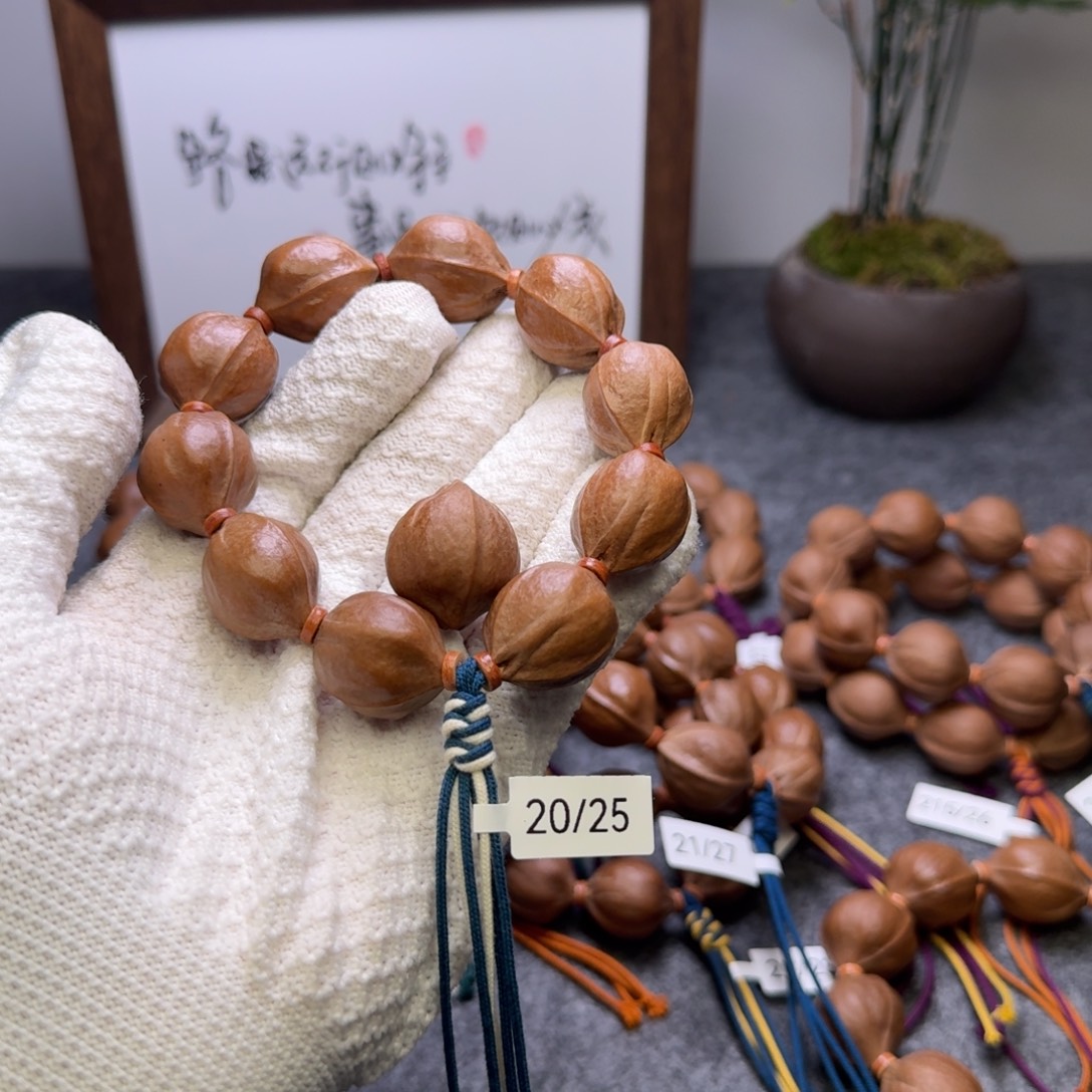 九***拐橄榄核手串/手链20/25定制版不退不换
