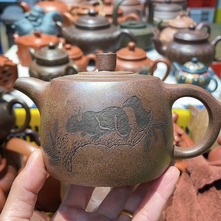 紫砂茶壶250cc宜兴紫砂壶