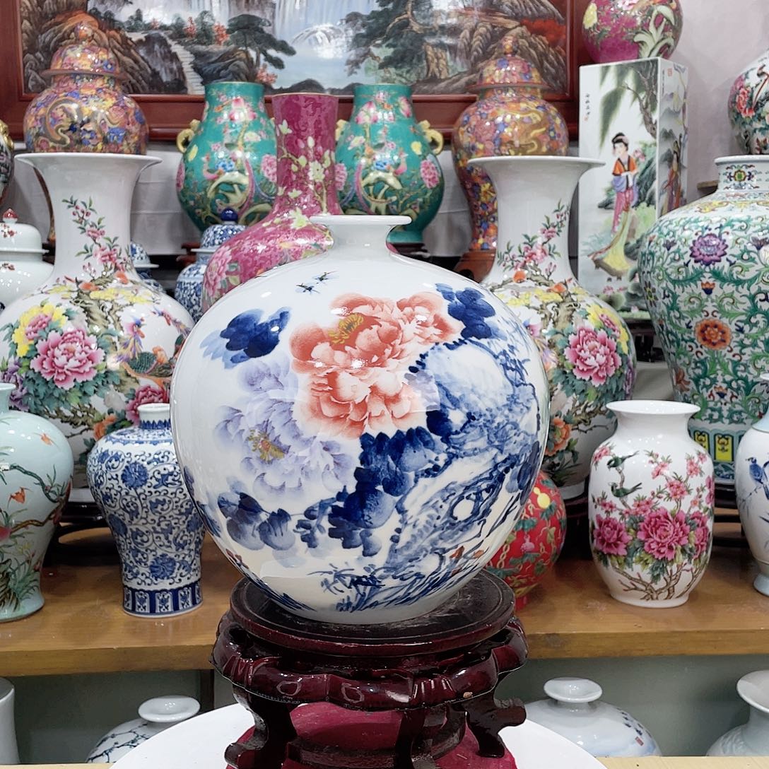 五***尊摆件陶景德镇的陶瓷