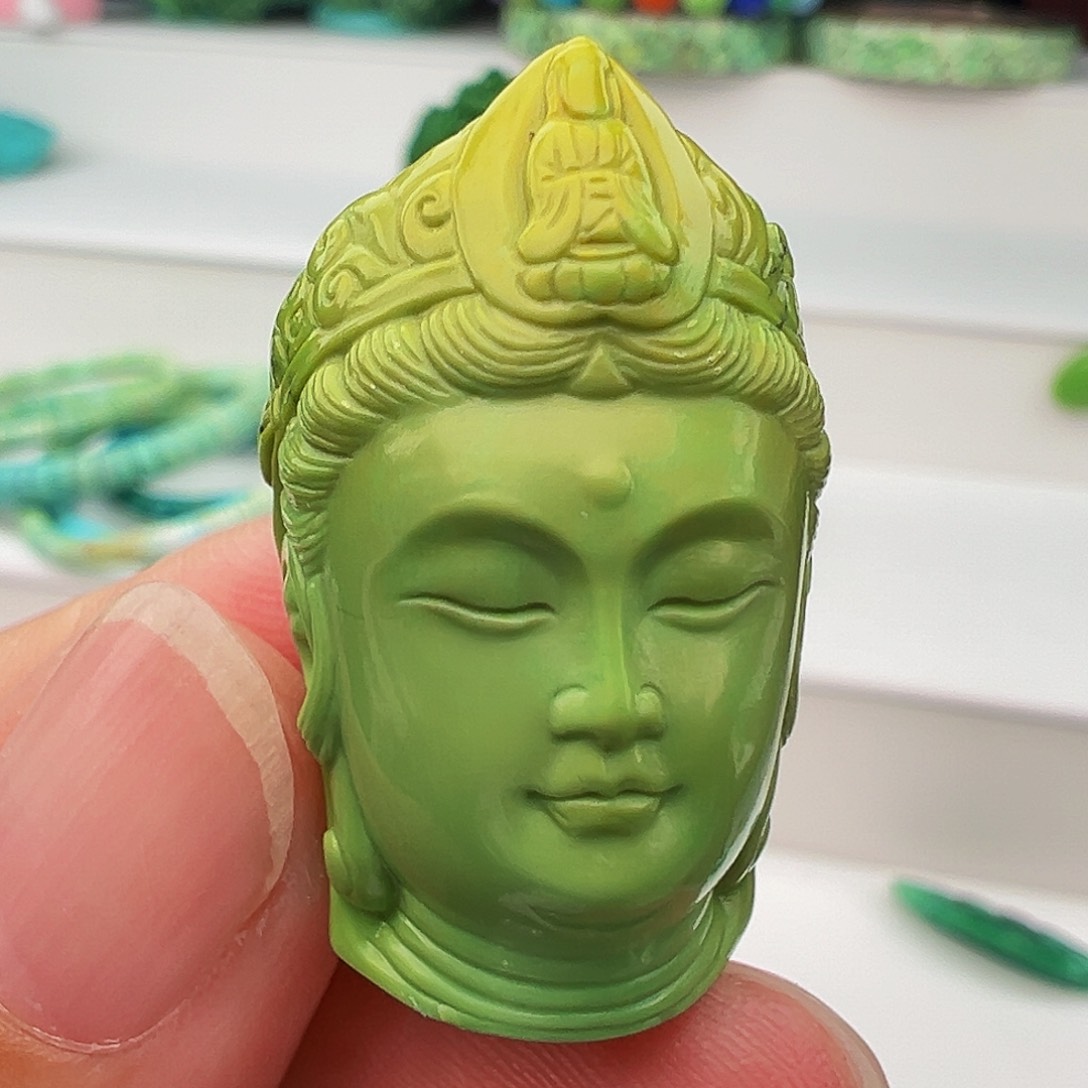 未镶嵌绿松石项链