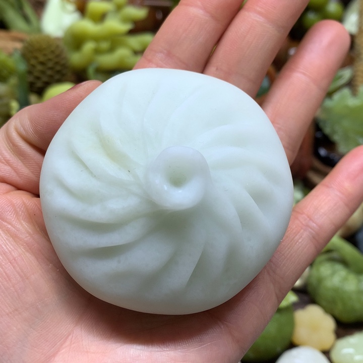 蛇纹石玉手把未镶嵌