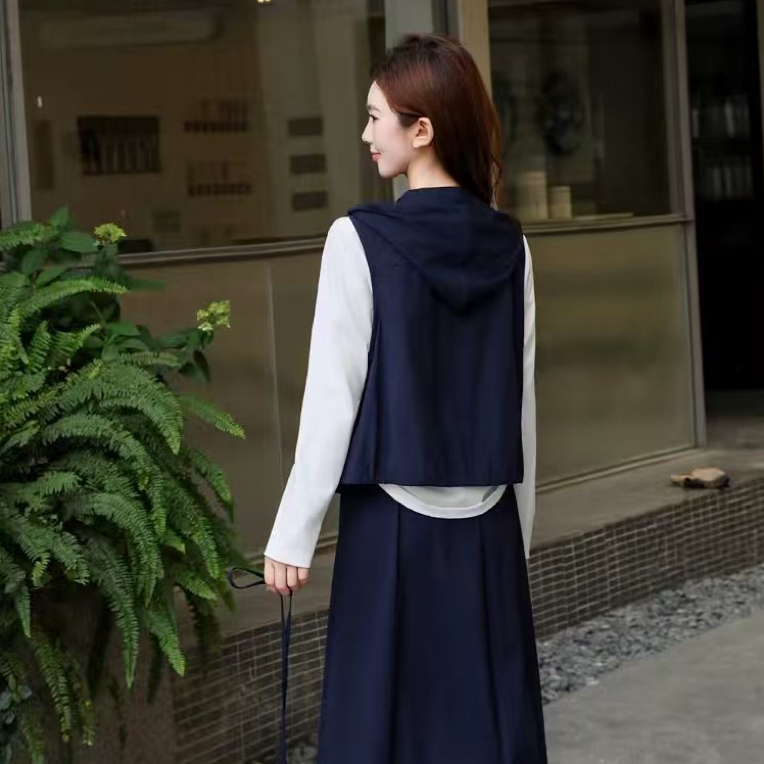 早秋新款洋气百搭时尚半身裙上衣韩版气质套装秋季春秋秋冬