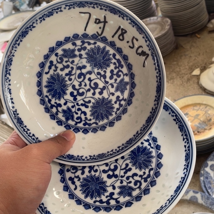 瓷碗景德镇高温细白瓷