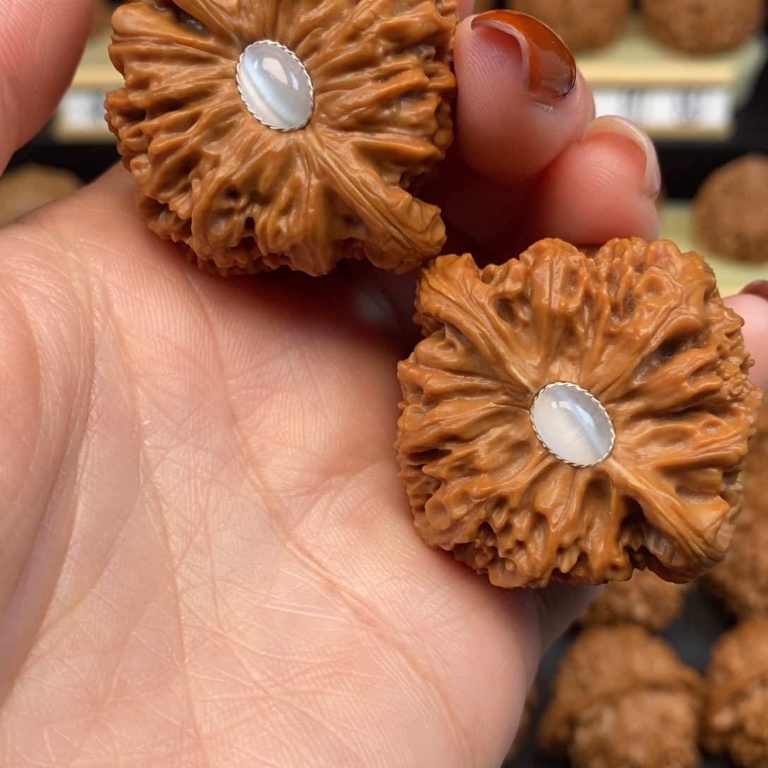 吊坠文玩核桃南疆石42