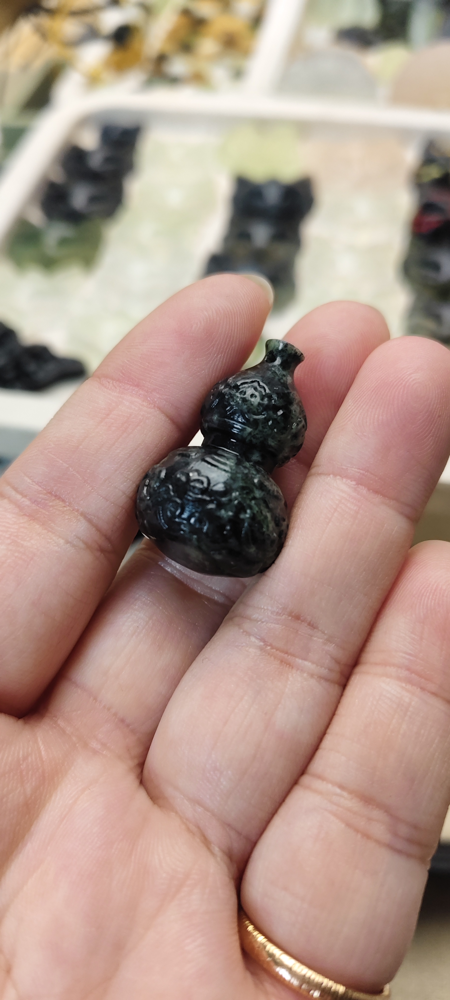 大号葫芦玉坠501手工精美项坠